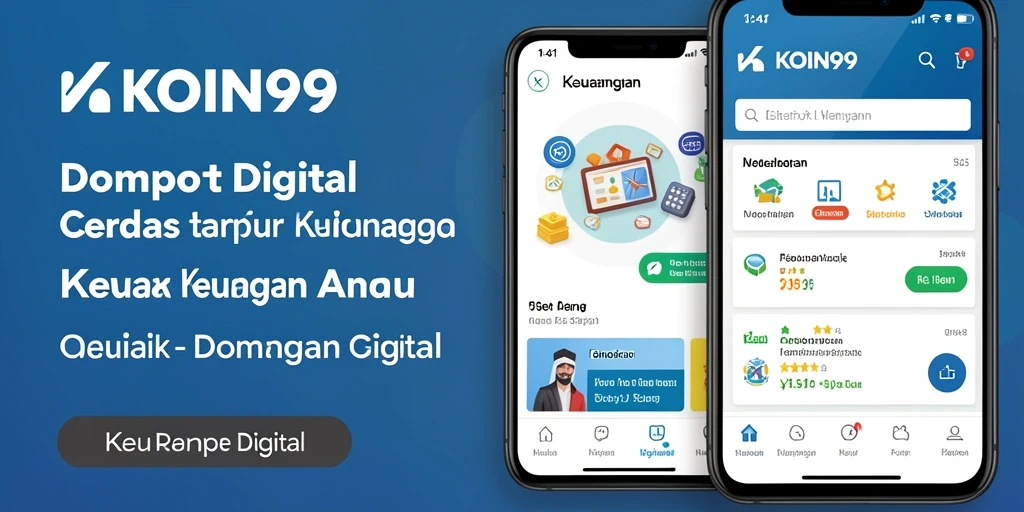 Tampilan antarmuka KOIN99 yang modern dan mudah digunakan.