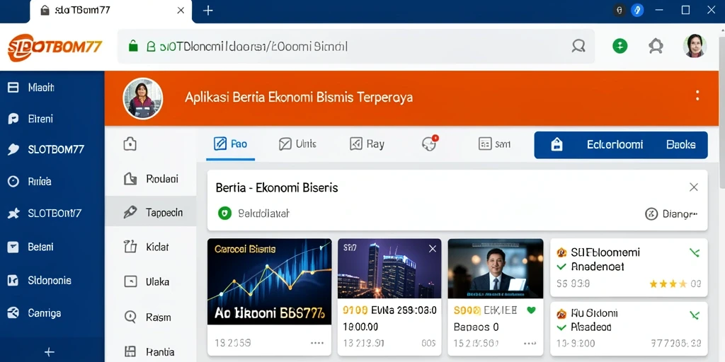 Tampilan antarmuka SLOTBOM77 yang menarik dan informatif.